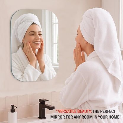 Frameless Wall Mirror - Silver Finish - 45 x 30 cm - Rectangular - Modern Design