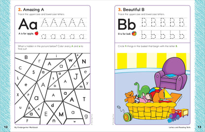 My Kindergarten Workbook: 101 Games and Activities to Support Kindergarten Skills, for Kids Ages 5-6
