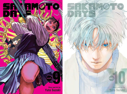 Sakamoto Days Vol. 1–20 Complete Manga Series Collection by Yuto Suzuki (20 Books)