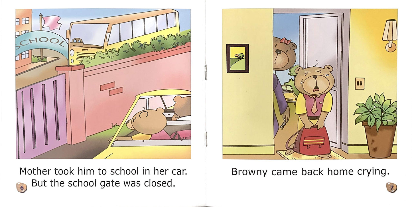 Browny Bear Sleeps Late At Night.2.