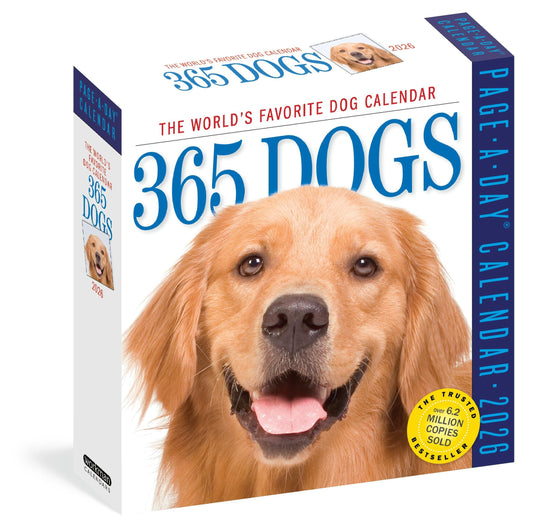 365 Dogs Page-A-Day® Calendar 2026: The World's Favorite Dog Calendar 