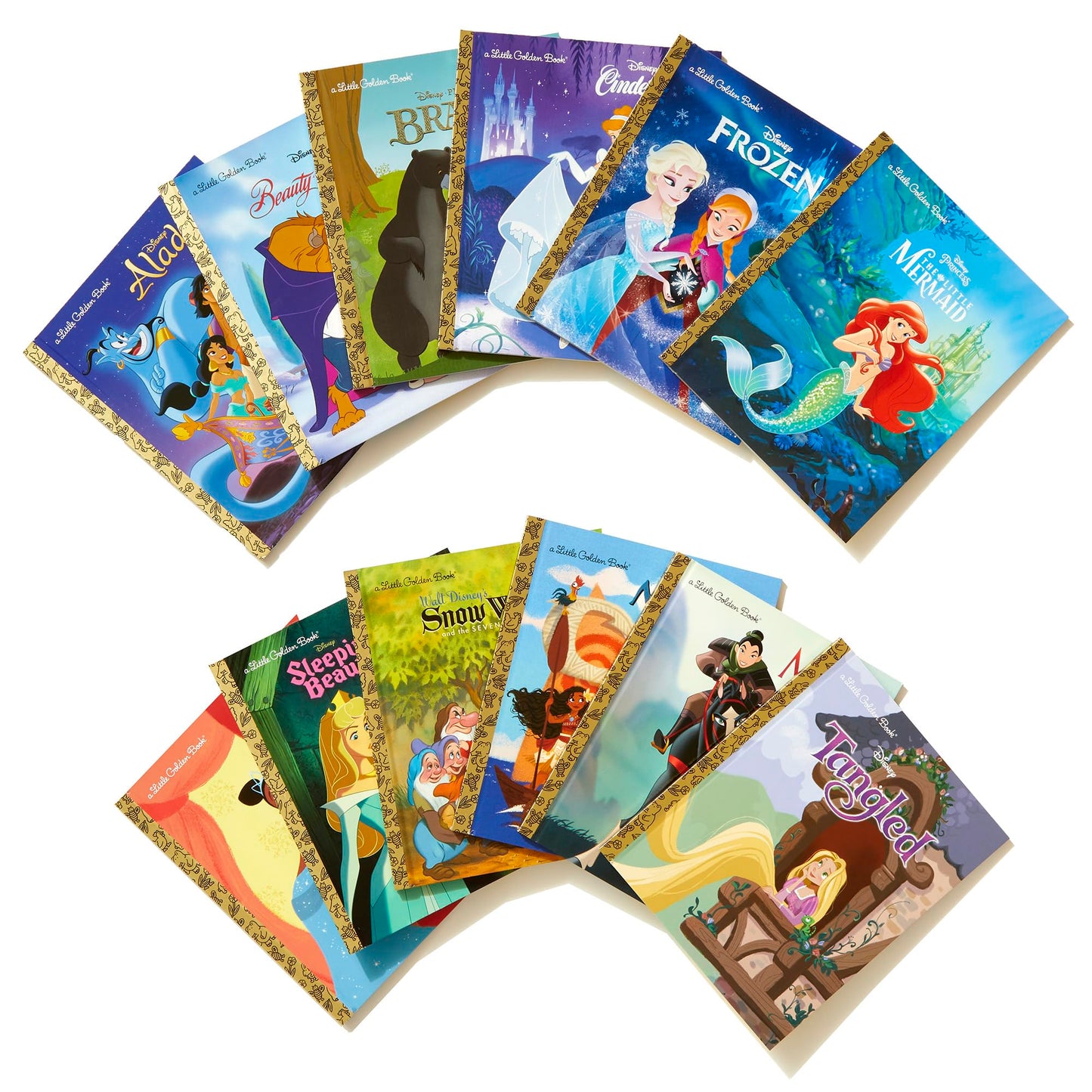 Ultimate Princess Boxed Set of 12 Little Golden Books (Disney Princess) 