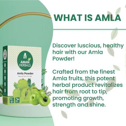 Organic Amla Reetha Shikakai Hair Cleanser Powder Combo