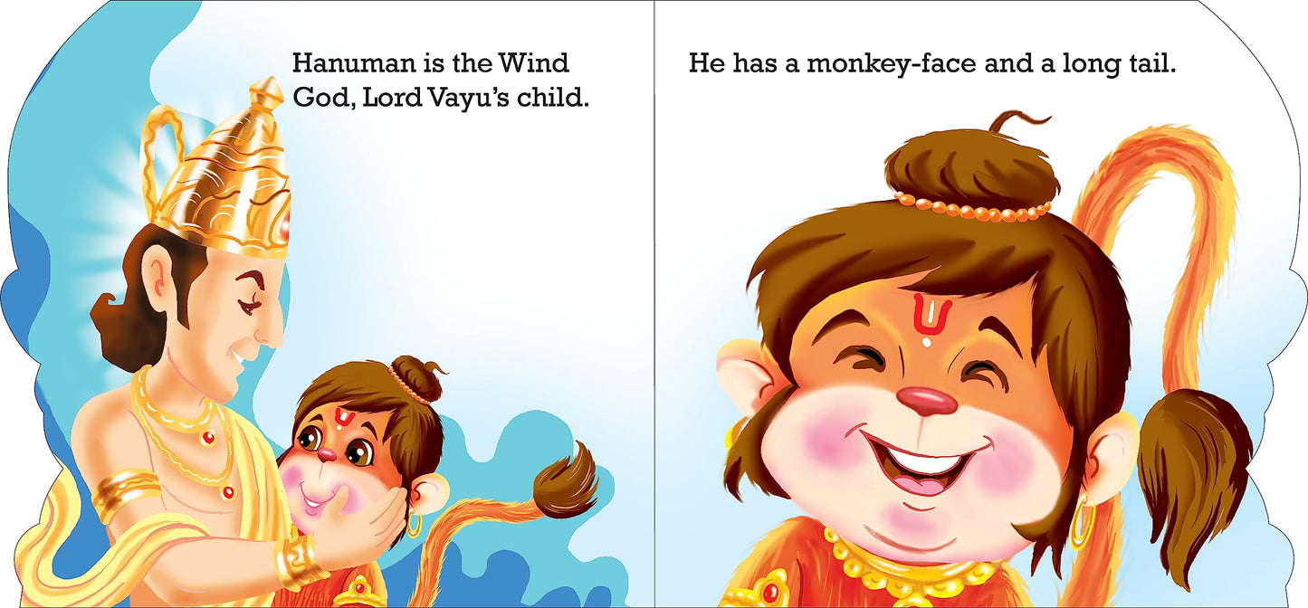 Blessings Forever-Lord Hanuman (Die-Cut Board Book)