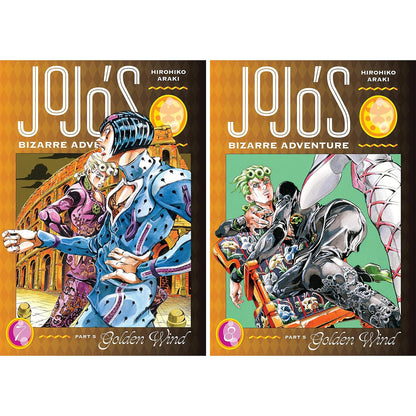 JoJo’s Bizarre Adventure Part 5: Golden Wind Manga Collection Vol. 1–9 by Hirohiko Araki