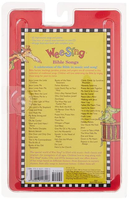 Wee Sing Bible Songs (Wee Sing) CD and Book Edition 