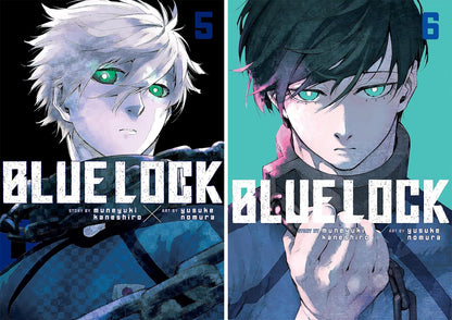 Blue Lock Manga Series Vol. 1–15 Collection by Muneyuki Kaneshiro (15 Books)