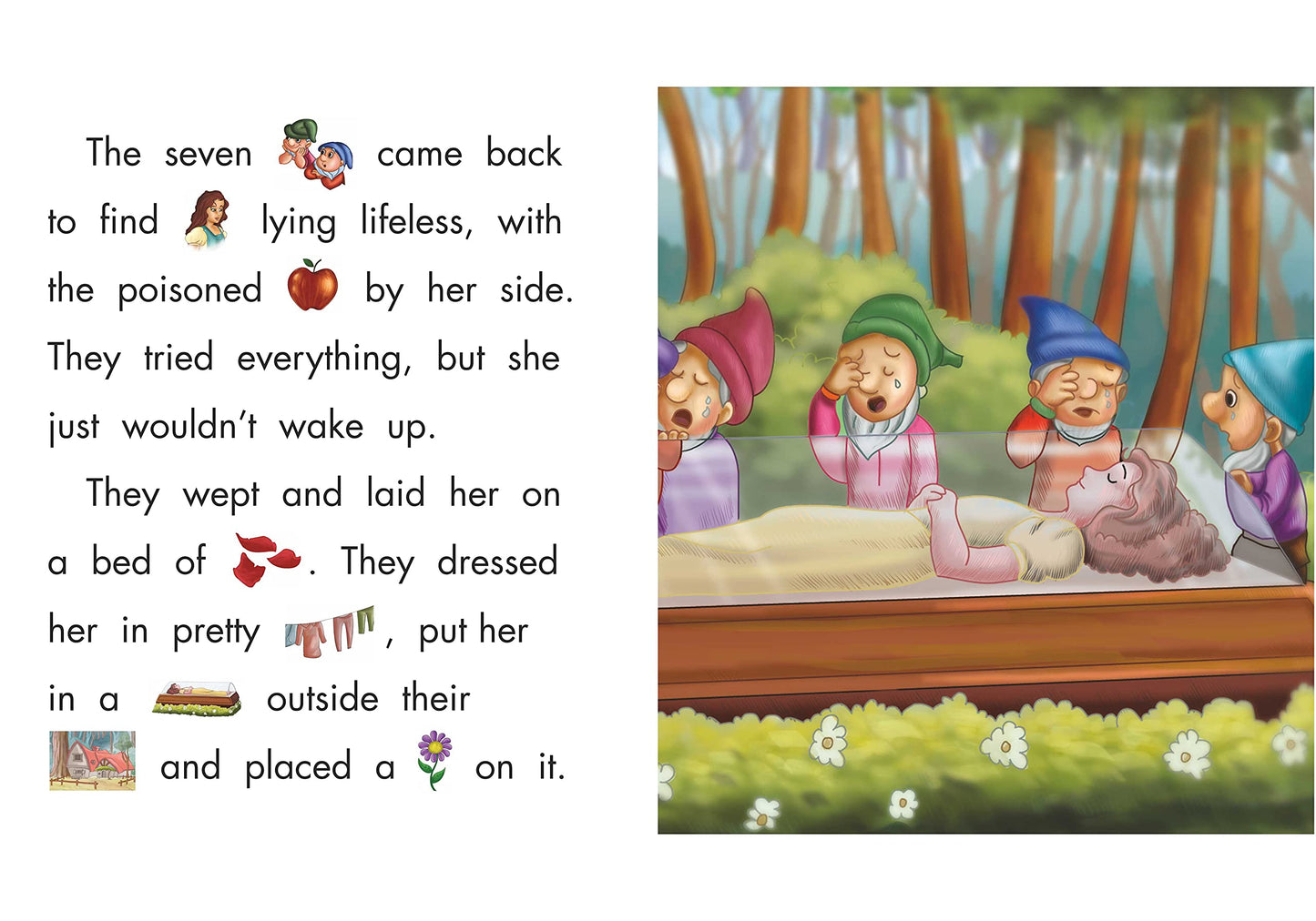 Storybook For Kids: Scholars Hub Keyword Tales Story Book Set-1 (Set Of 4 Story Books) (Illustrated) (For Ages 4+) | 64 Pages | Snow White And The Seven Dwarfs | Cinderella | Little Red Ridding Hood | Jack And The Beanstalk