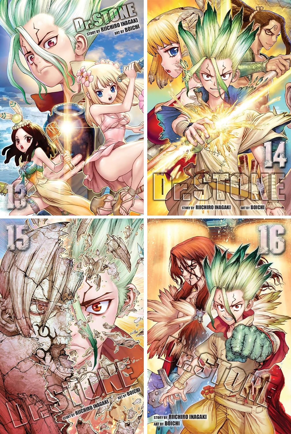 Dr. STONE Manga Collection Vol. 1–26 by Riichiro Inagaki & Boichi