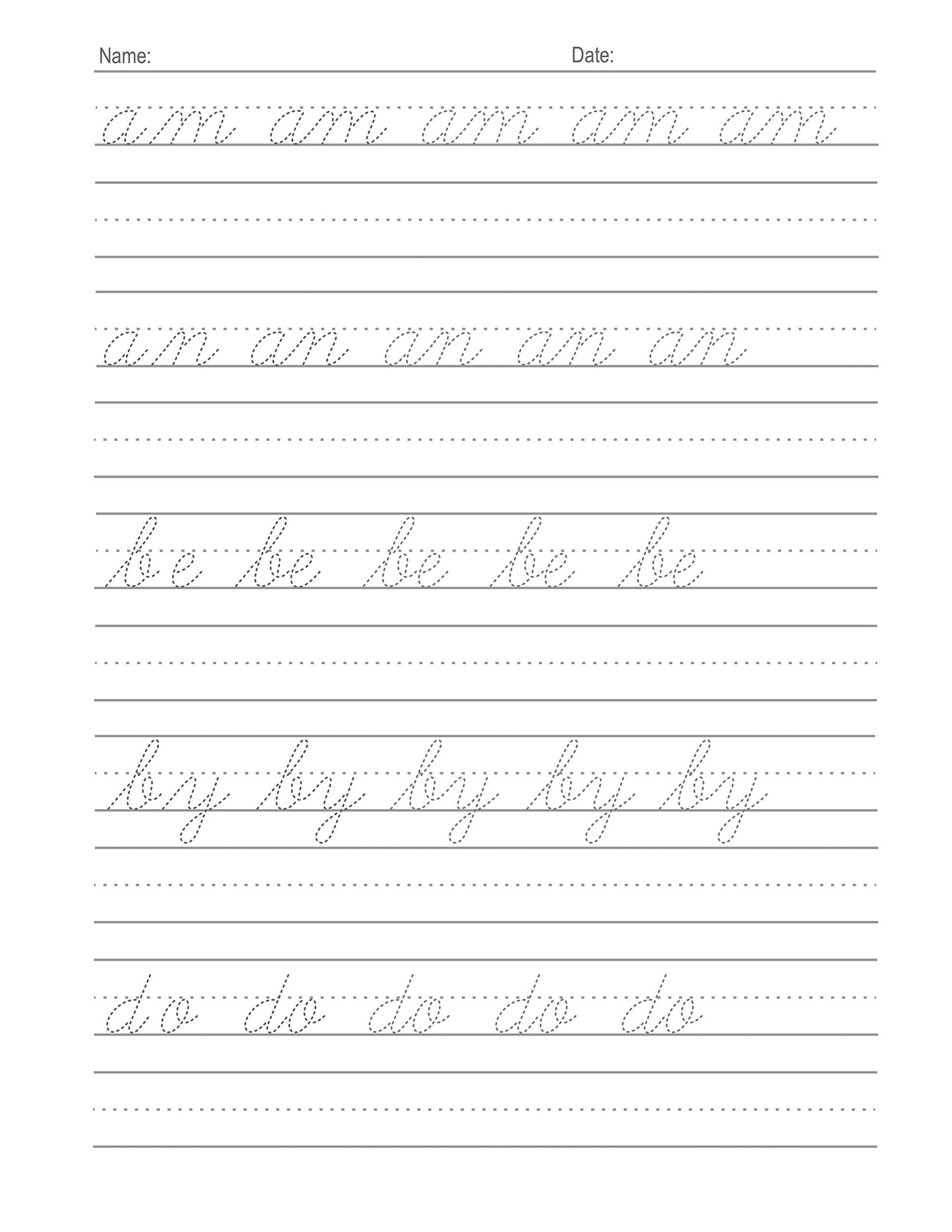 Cursive Handwriting Workbook For Kids: Cursive for beginners workbook. Cursive letter tracing book. Cursive writing practice book to learn writing in cursive (Beginning Cursive Handwriting Workbooks) 