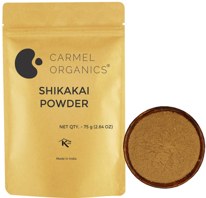 Herbal Hair Pack Combo: Amla, Shikakai, Soapnut & Bhringraj Powder - 75g Each