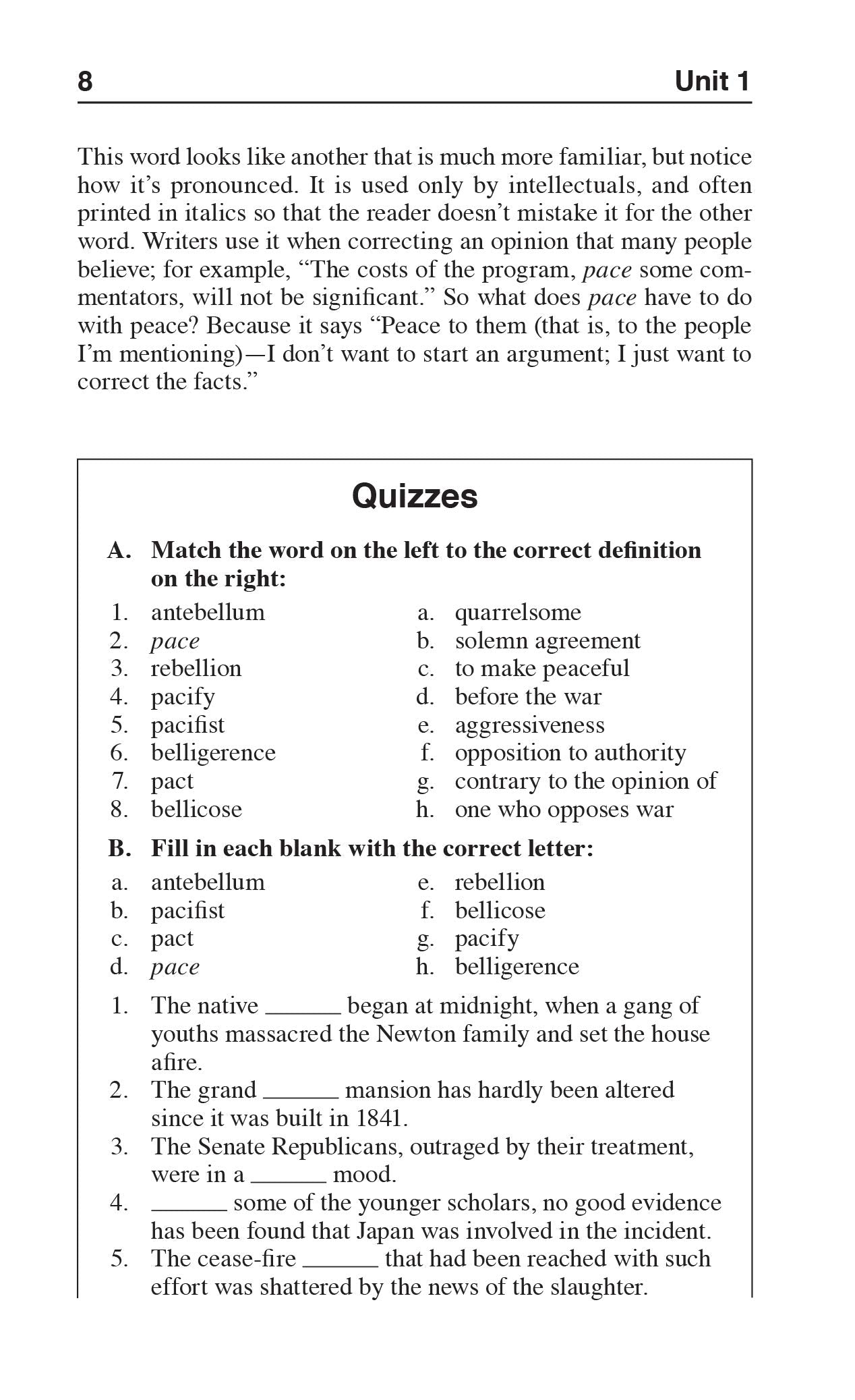 Merriam-Webster’s Vocabulary Builder - Perfect for prepping for SAT, ACT, TOEFL, & TOEIC