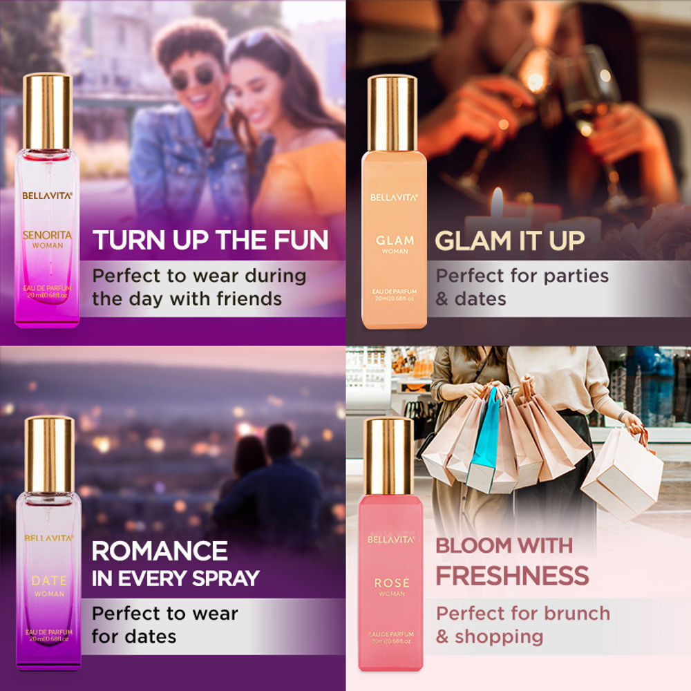 Bella Vita Perfumes Gift Set for Women
