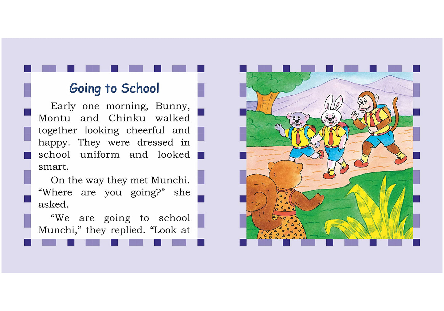 Storybook For Kids: Scholars Hub Moral Values Story Set 2 (Set Of 5 Books) (Illustrated) (Ages 5+) (80 Pages) | A Picnic | Going To School | Munchi'S Toys | Grow Strong | A Day In The School