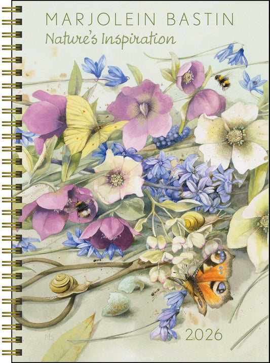 Marjolein Bastin Nature's Inspiration 12-Month 2026 Engagement Calendar 