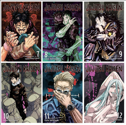 Jujutsu Kaisen Manga Vol. 7–12 Bundle Set
