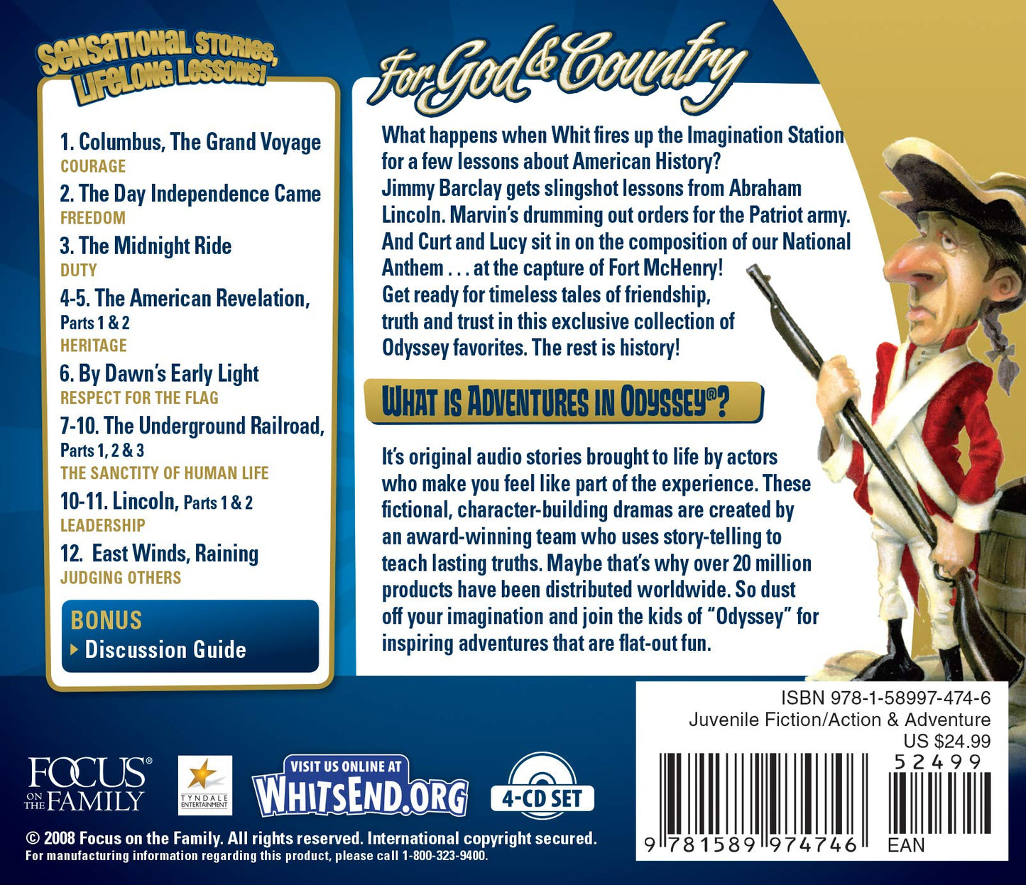For God and Country (Adventures in Odyssey)