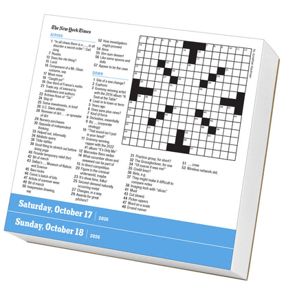New York Times Crossword Page-A-Day® Calendar 2026 