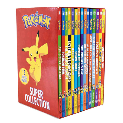 Pokemon Ultimate Book Collection Series - 1-15 Box Set 