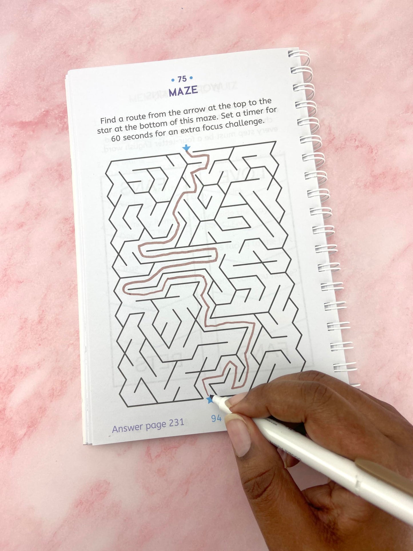 Large Print Memory Puzzles: 175+ Puzzles and Activities for Adults to Exercise Memory and Improve Focus - Includes Spiral Bound / Lay Flat Design and ... Font for Easy Reading (Brain Busters) 