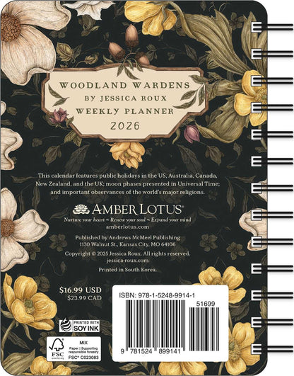 Woodland Wardens 2026 Weekly Planner 
