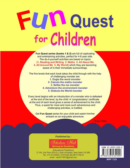 Fun Quest For Children-1.( Ages 4-6)