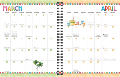 Mary Engelbreit's You Are a Work of Art 2026 Monthly/Weekly Planner Calendar 