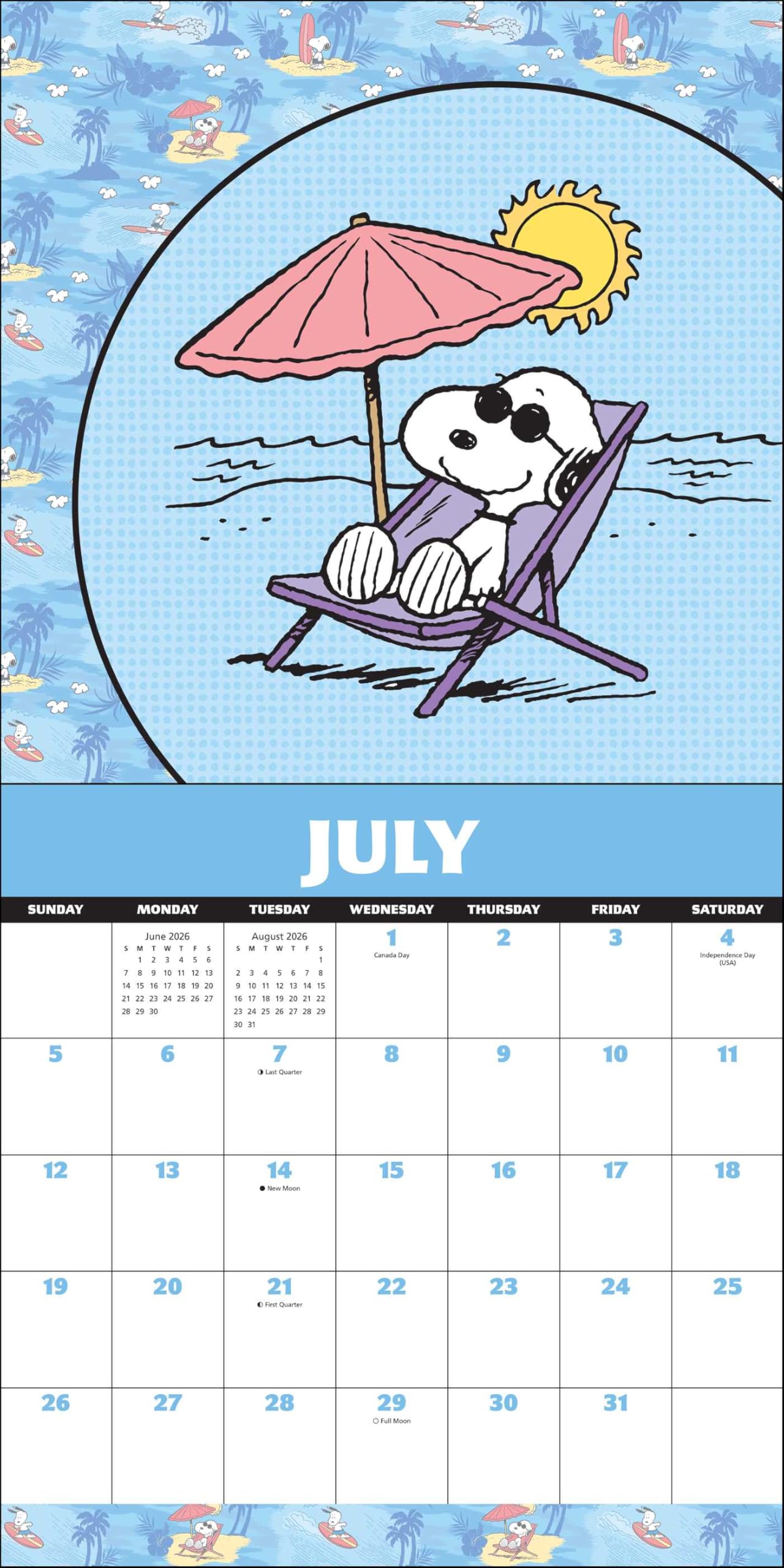 Peanuts®: Snoopy 2026 Wall Calendar