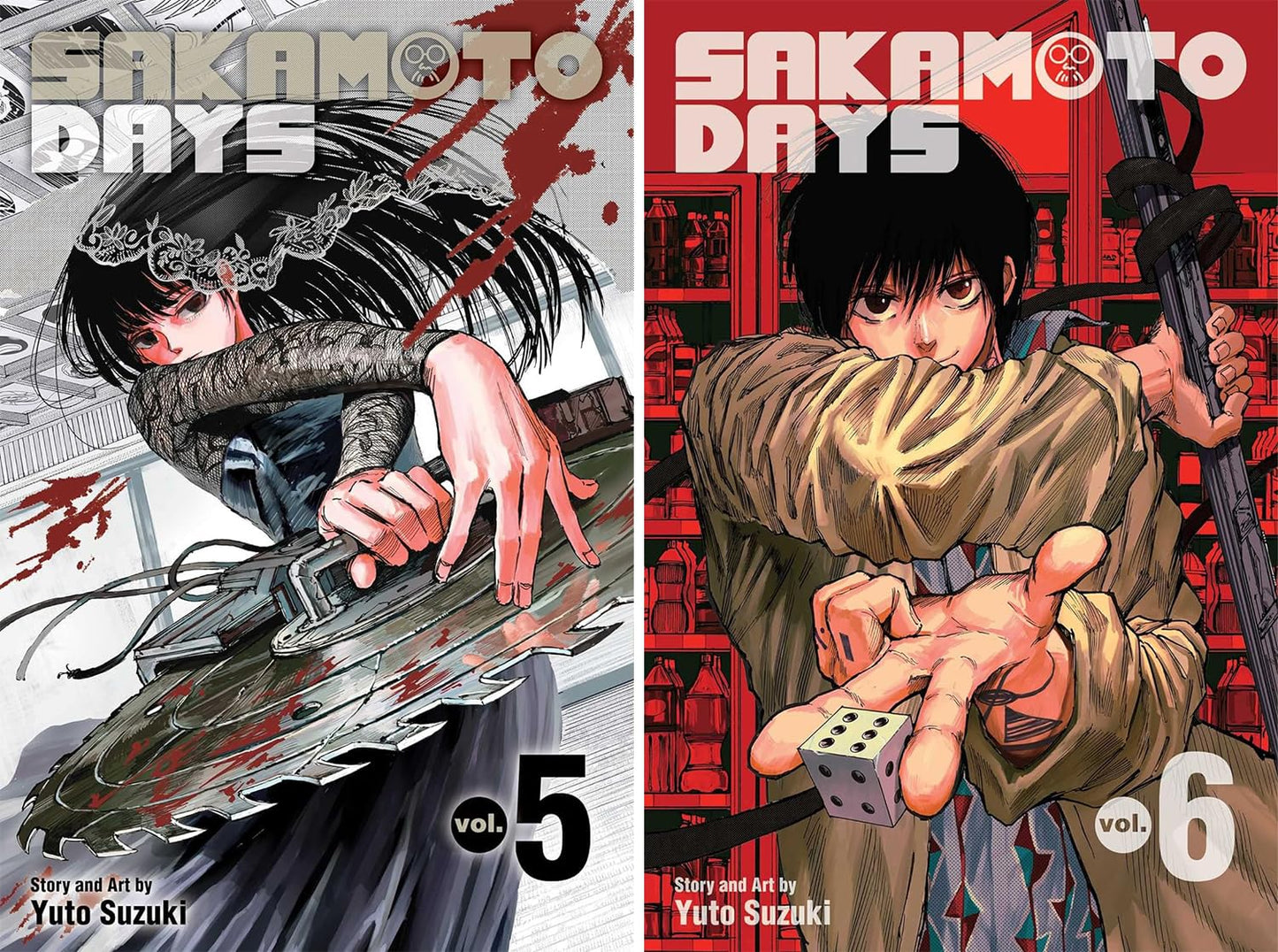 Sakamoto Days Vol. 1–12 Manga Set by Yuto Suzuki (12 Books)