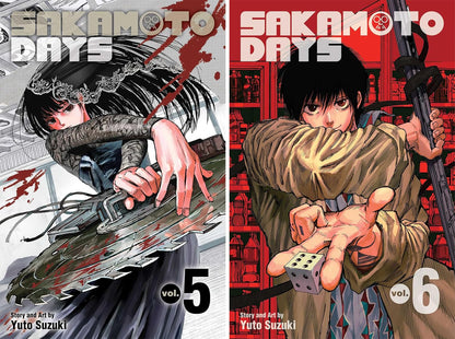 Sakamoto Days Vol. 1–12 Manga Set by Yuto Suzuki (12 Books)
