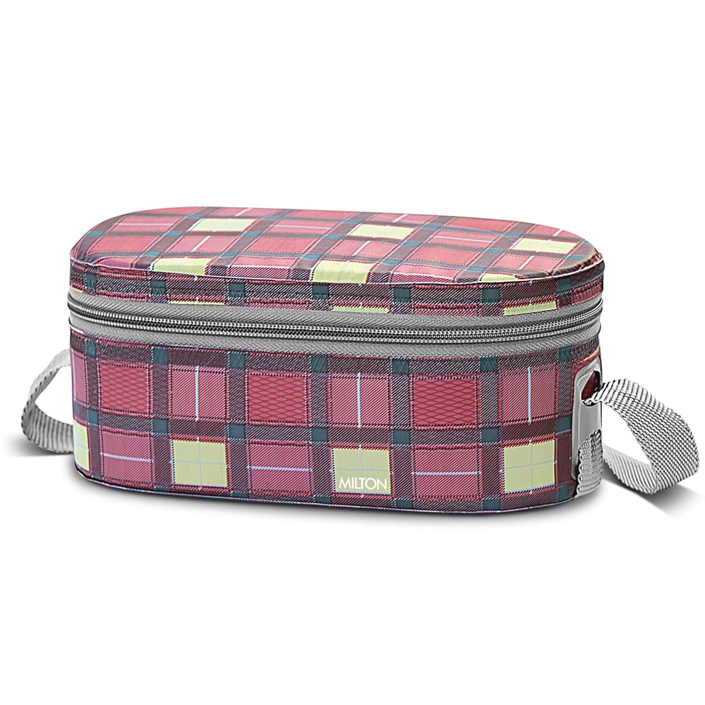 MILTON Corporate Lunch Stainless Steel Containers, Set of 3, (280 ml, 280 ml, 472 ml), Maroon