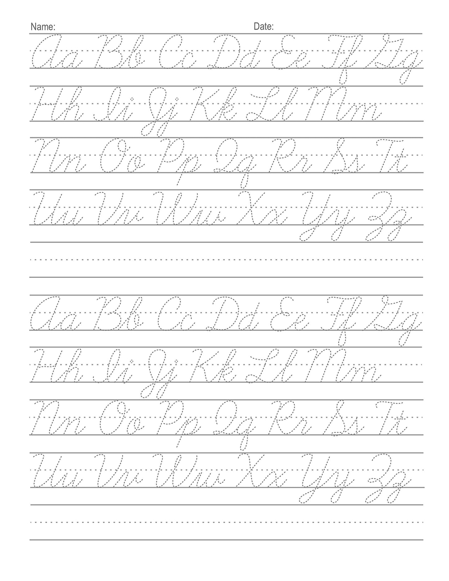 Cursive Handwriting Workbook For Kids: Cursive for beginners workbook. Cursive letter tracing book. Cursive writing practice book to learn writing in cursive (Beginning Cursive Handwriting Workbooks) 