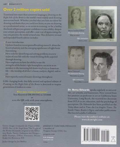 Drawing on the Right Side of the Brain: The Definitive, 4th Edition 
