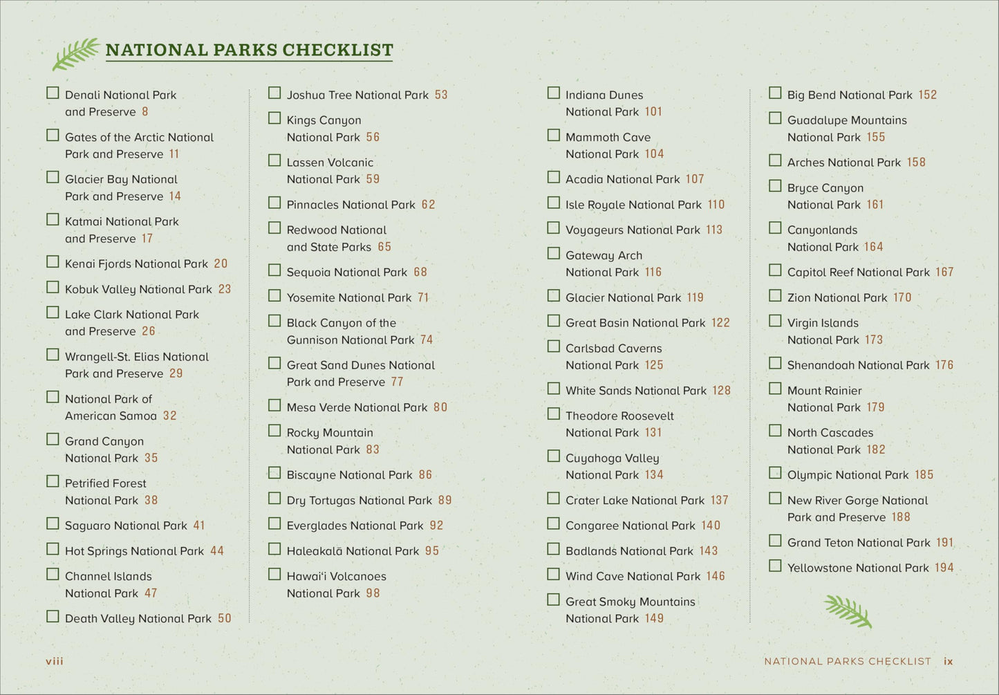 Journey to the 63 U.S. National Parks: A Journal to Plan, Record, and Remember Your Adventures 