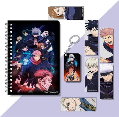 Jujutsu Kaisen Manga Bundle (30 Books) with T-Shirt, Hoodie, Backpack, Figures & Accessories Set