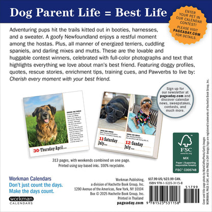 365 Dogs Page-A-Day® Calendar 2026: The World's Favorite Dog Calendar 