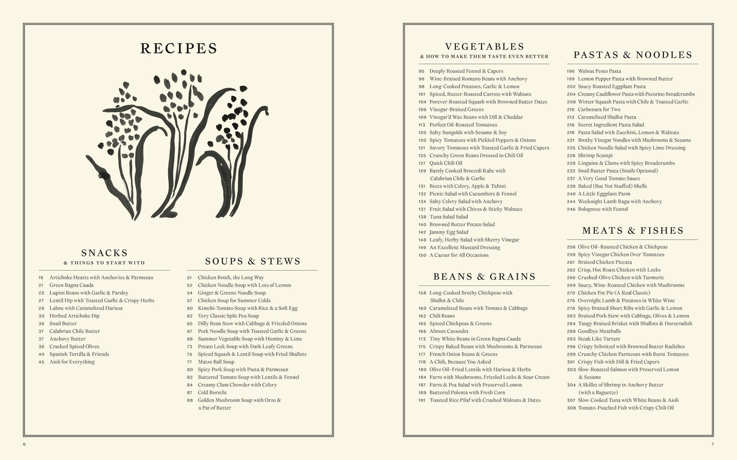 Something from Nothing: A Cookbook