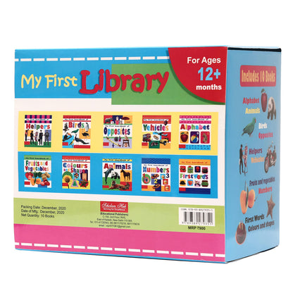 My First Library (Box Set Of 10 Board Books)