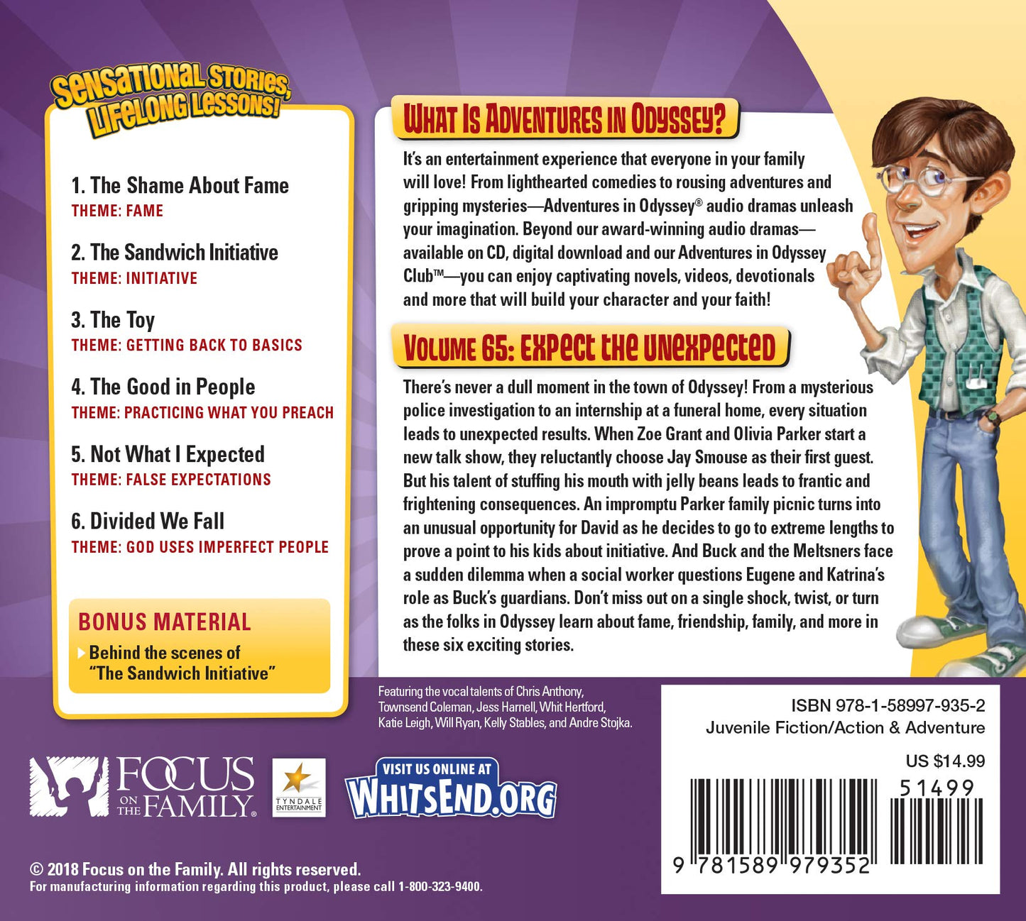 Expect the Unexpected (Adventures in Odyssey)