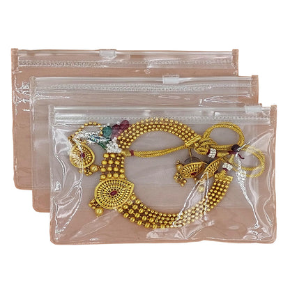 25 Multipurpose Storage Pouches 5x7 Inch for Travel & Makeup