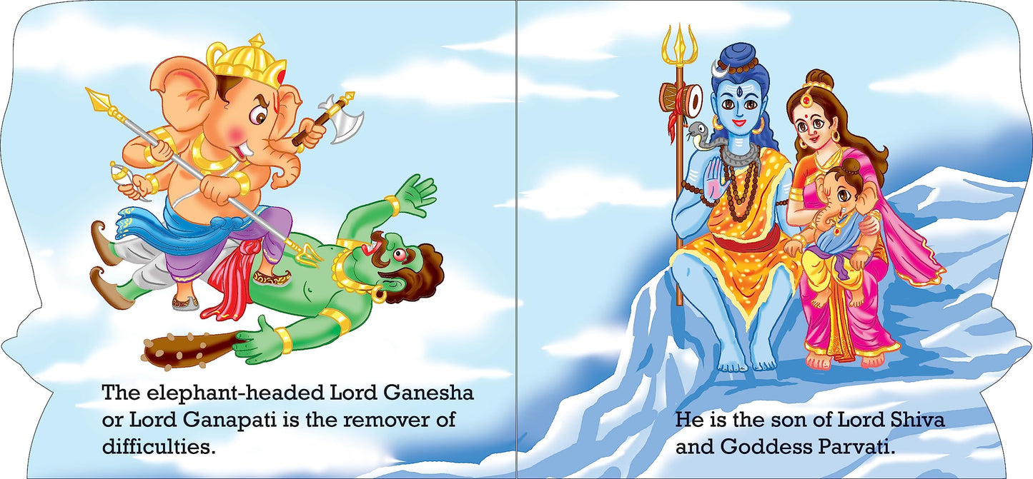 Blessings Forever- Lord Ganesha (Die-Cut Board Book)