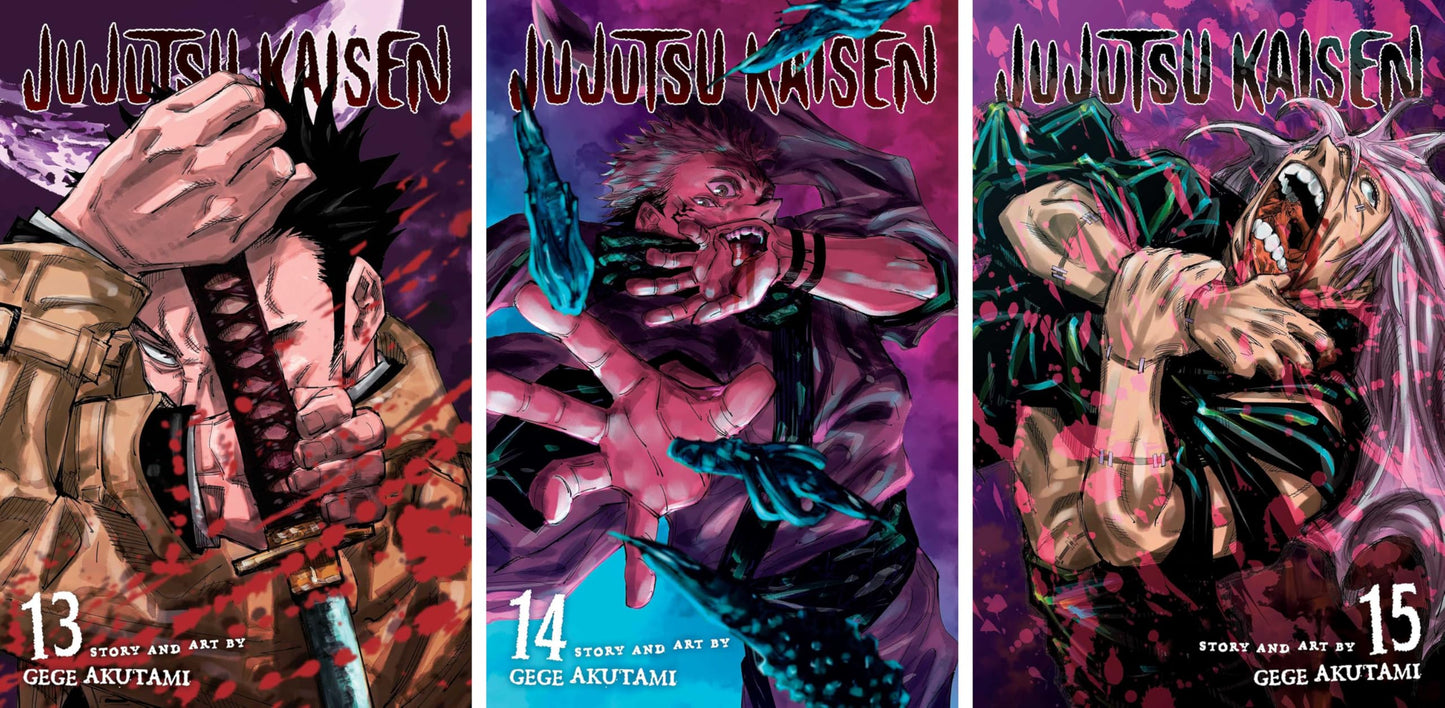 Jujutsu Kaisen Manga Bundle (30 Books) with T-Shirt, Hoodie, Backpack, Figures & Accessories Set