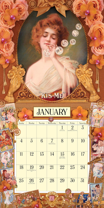 Cynthia Hart's Victoriana Wall Calendar 2026