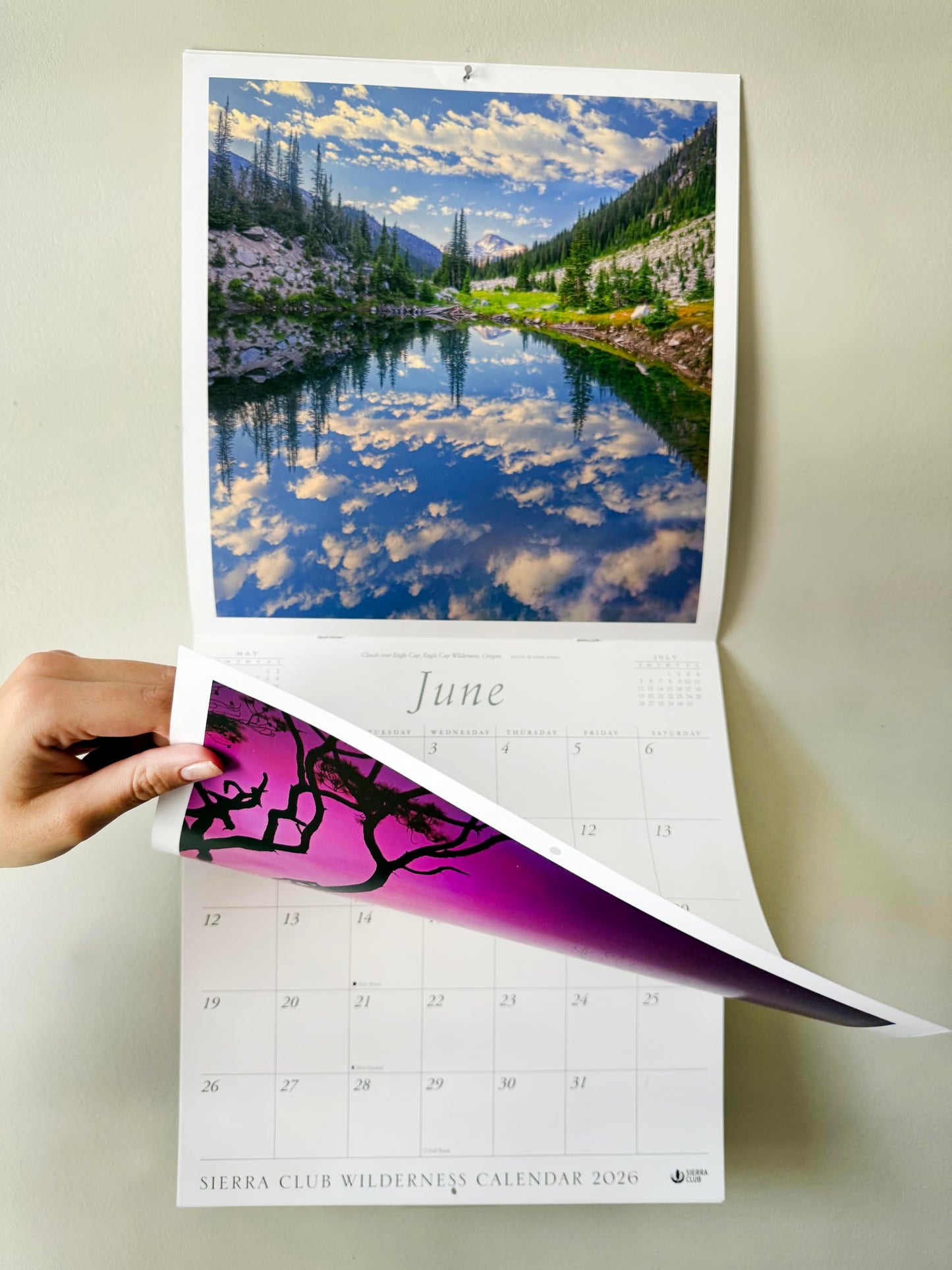 Sierra Club Wilderness Calendar 2026 