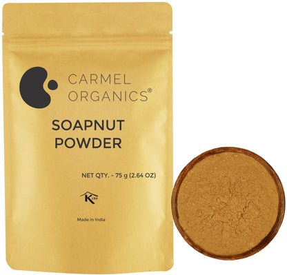 Herbal Hair Pack Combo: Amla, Shikakai, Soapnut & Bhringraj Powder - 75g Each