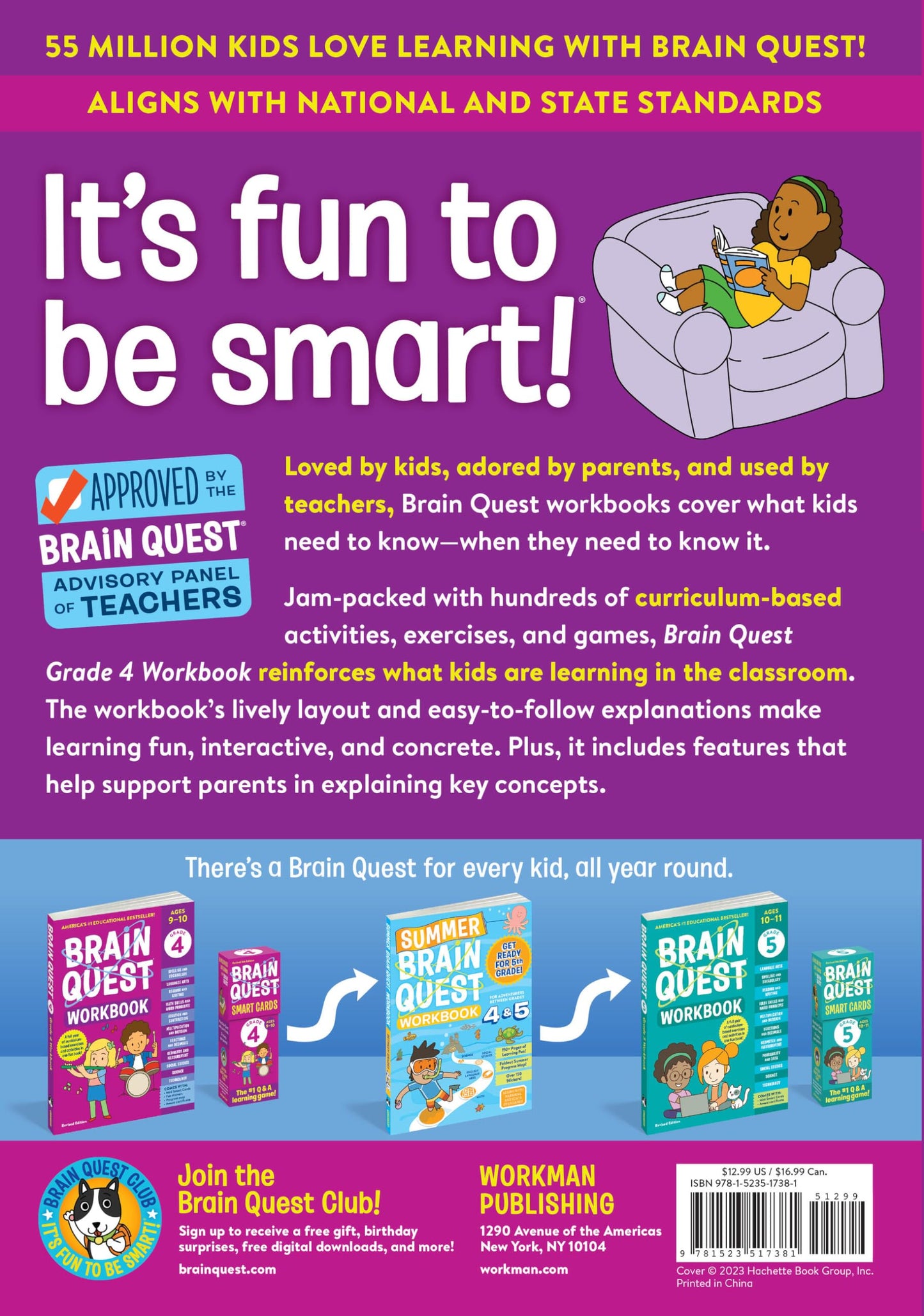 Brain Quest Workbook: 4th Grade Revised Edition