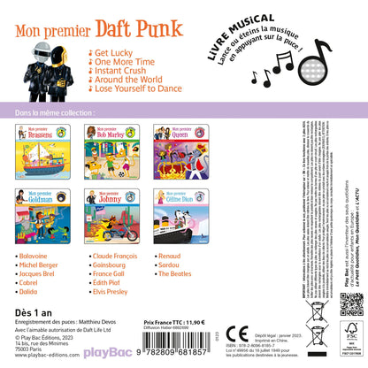 Livre musical - Mon premier Daft Punk