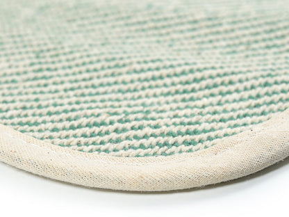 Cotton Solid Rectangular Anti Skid Yoga Mat - 60x180 CM