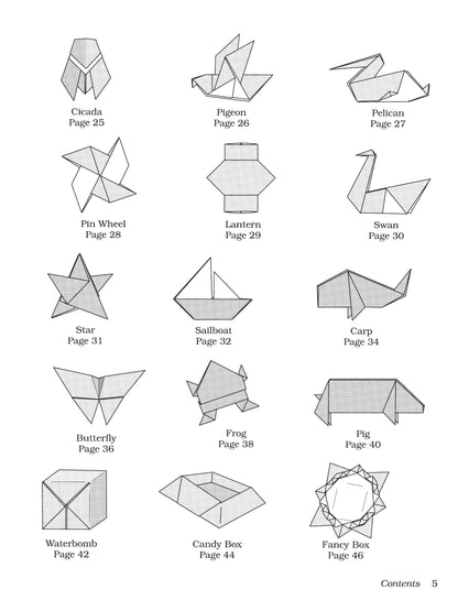 Easy Origami (Dover Origami Papercraft)over 30 simple projects