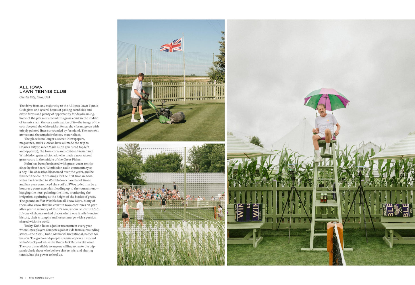 The Tennis Court: A Journey to Discover the World’s Greatest Tennis Courts 